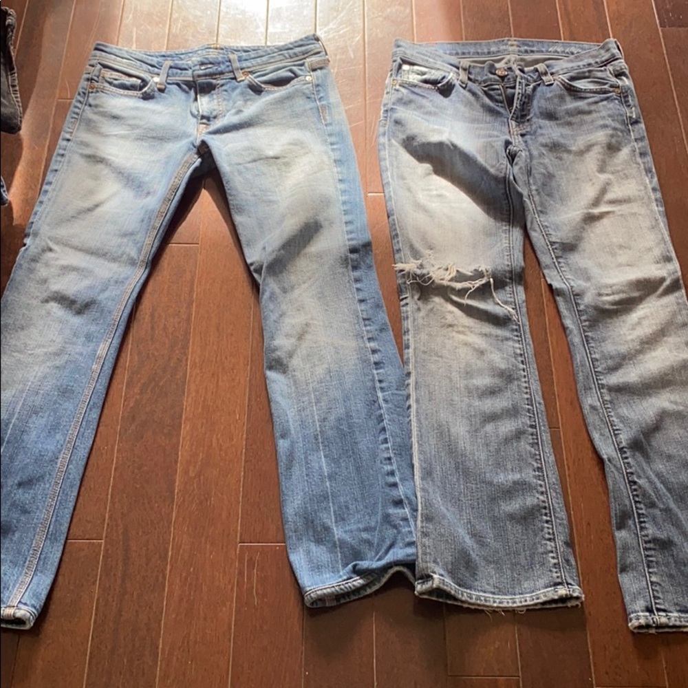 Pair of 7 For All Mankind Jeans